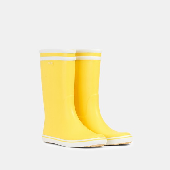 Aigle Rubber Seaside Boots Women Yellow ZA-16305